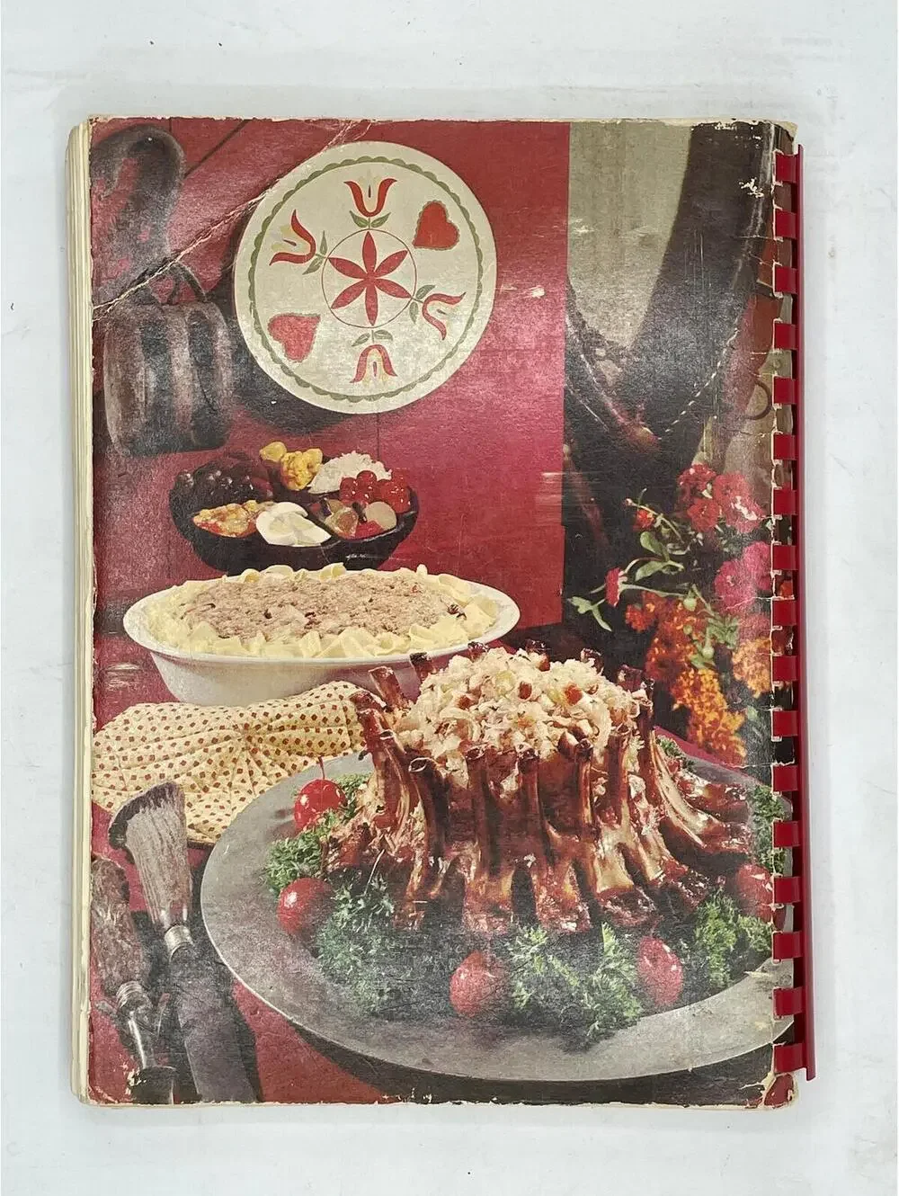 Vintage 1968 Grange Cookbook: Meats, Seafood, Local Recipes